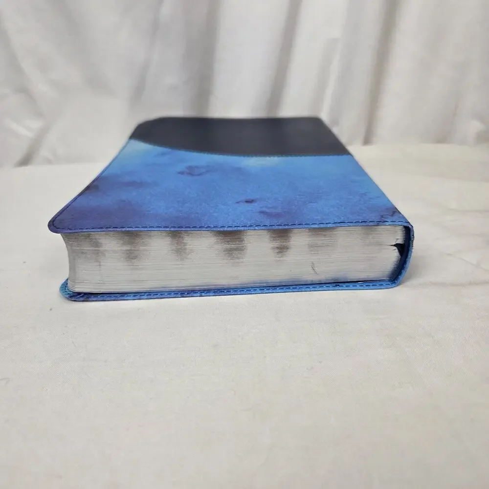 Bonded Leather Holy Bible NIV The Message Parallel New International Version